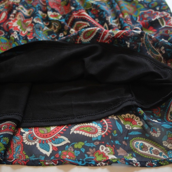 NWT Flying Tomato Boho Paisley VNeck Tunic Dress S - Picture 8 of 16